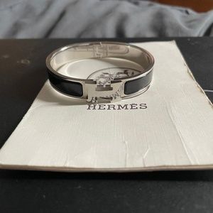 Hermes of Paris Palladium-plated bracelet